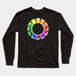 My Jelly Shot Color Whhel Long Sleeve T-Shirt